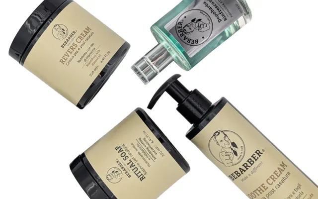 Betbarber Shave Essential kit rasatura 4 pezzi